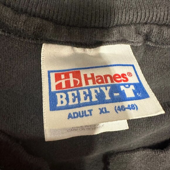 Vintage Broken Spoke Saloon Sturgis Motorcyle Rally Single Stitch XL Tshirt 90s - Picture 8 of 11